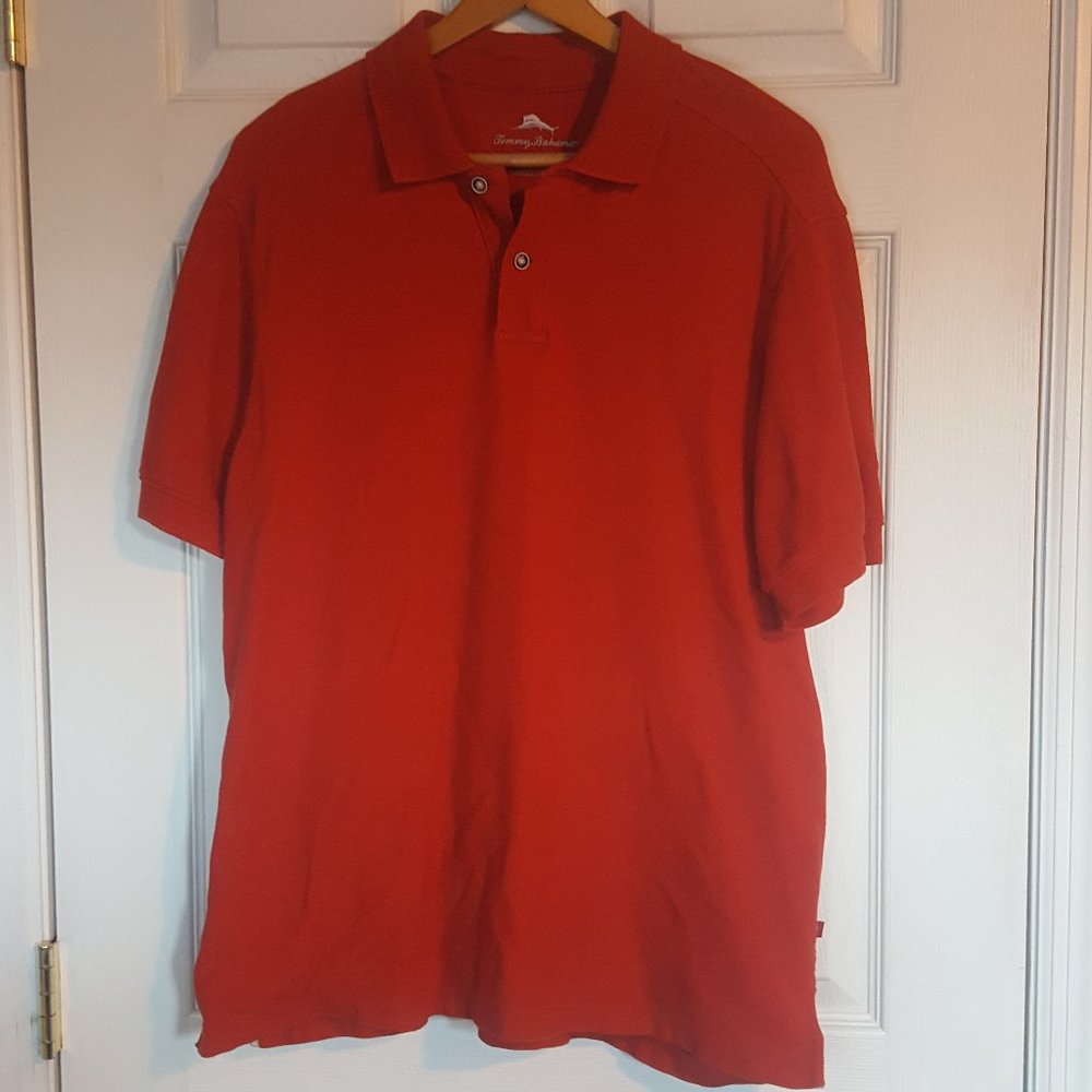 Tommy Bahama Red Polo M